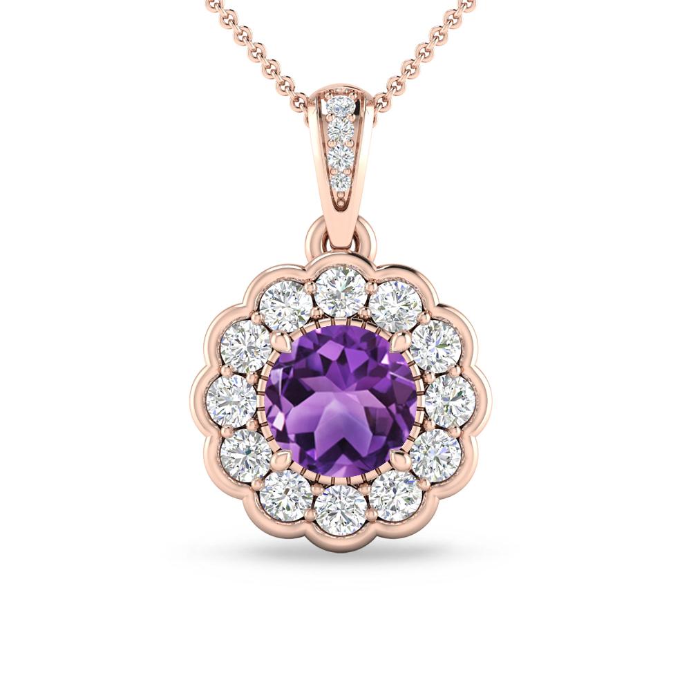 Rose Gold - Amethyst