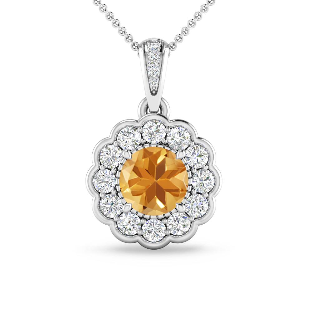 White Gold - Citrine