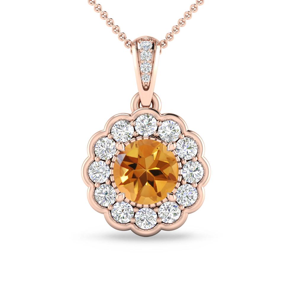 Rose Gold - Citrine