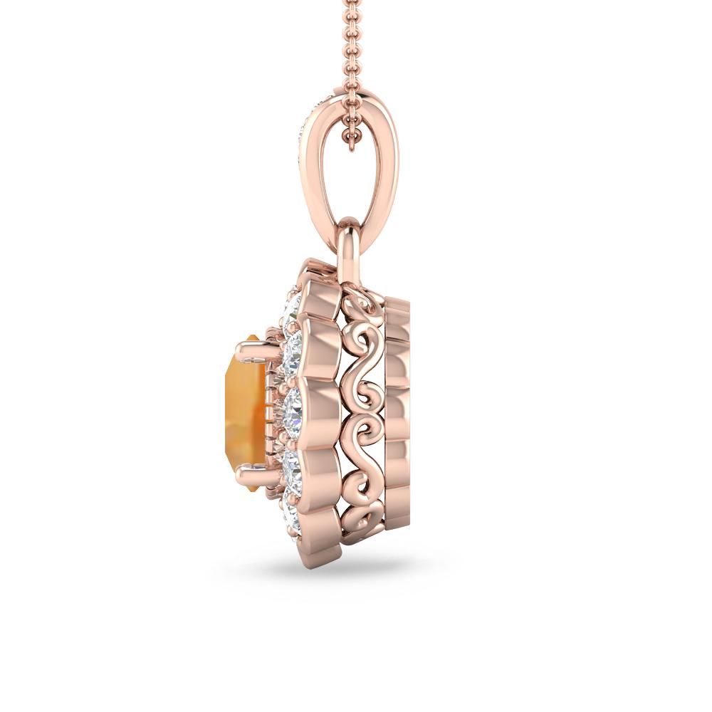 Rose Gold - Citrine