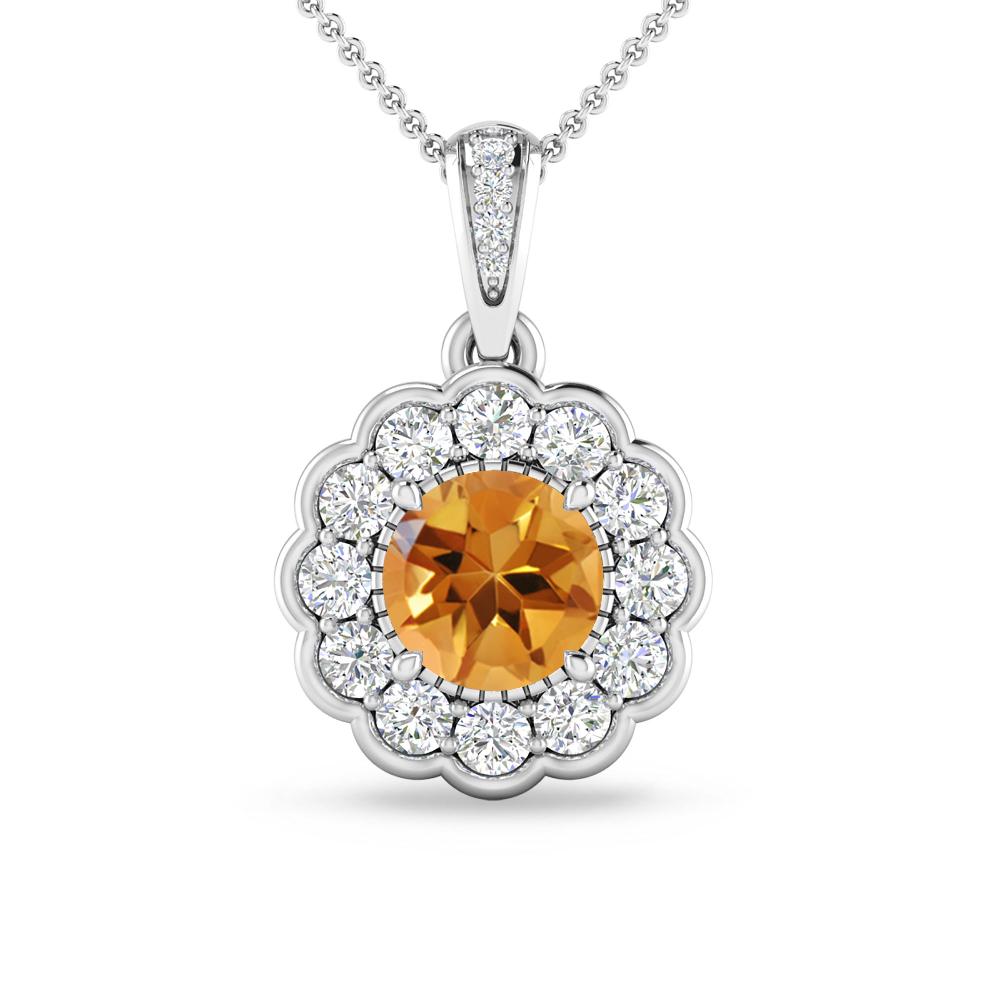 White Gold - Citrine