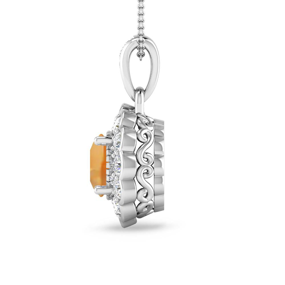 White Gold - Citrine