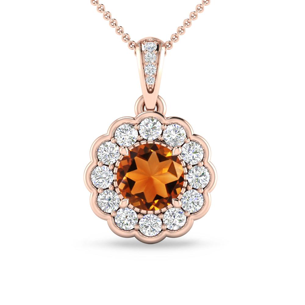 Rose Gold - Citrine