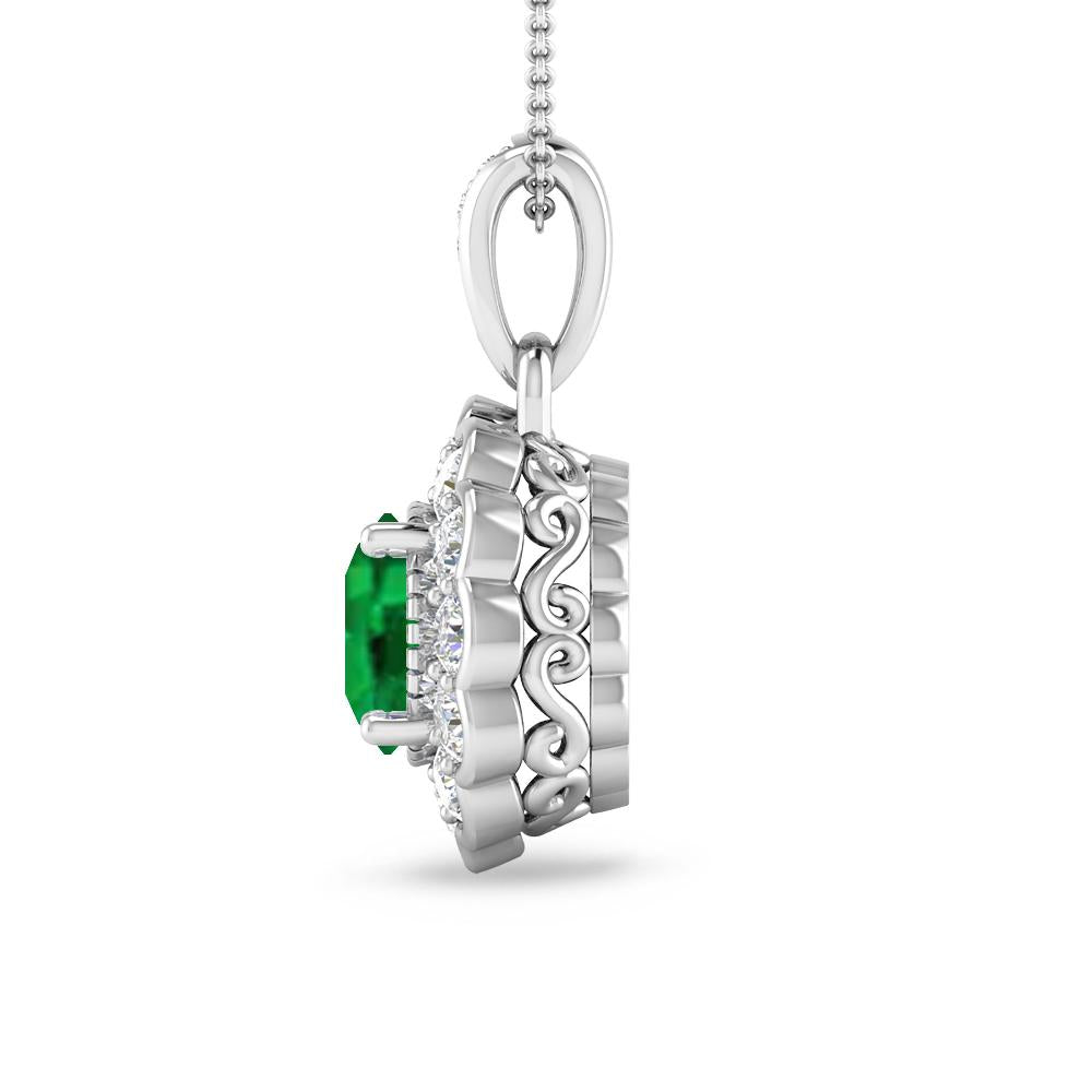 White Gold - Emerald