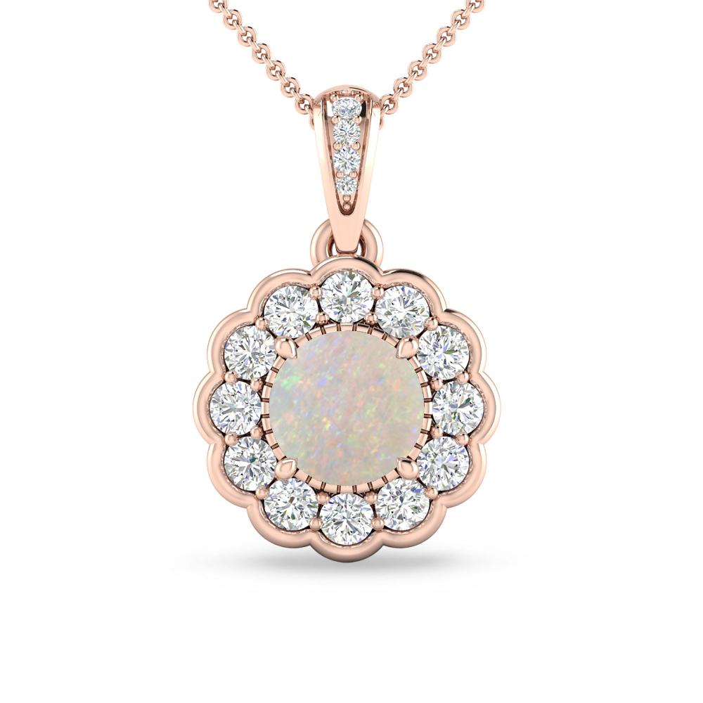 Rose Gold - Opal