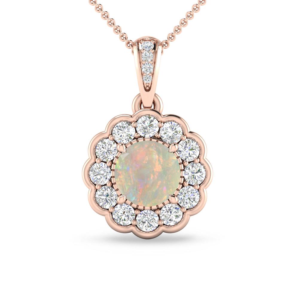 Rose Gold - Opal