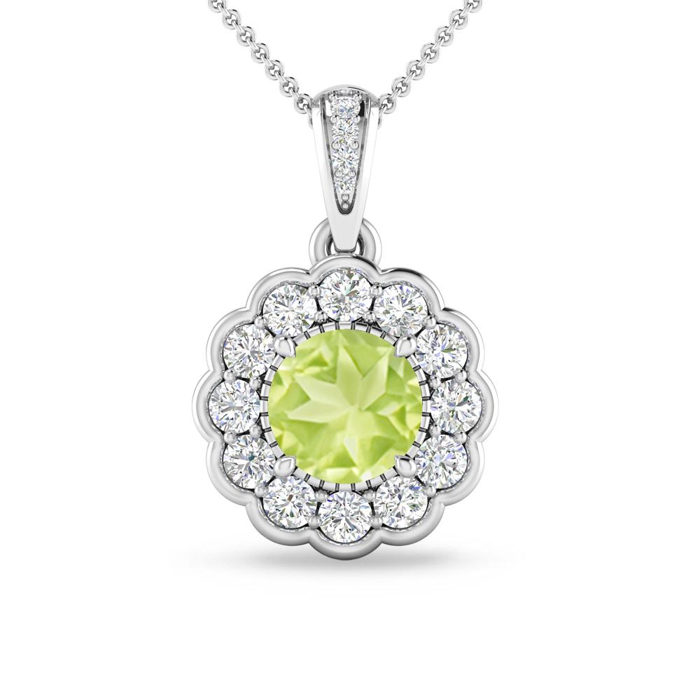 White Gold - Peridot