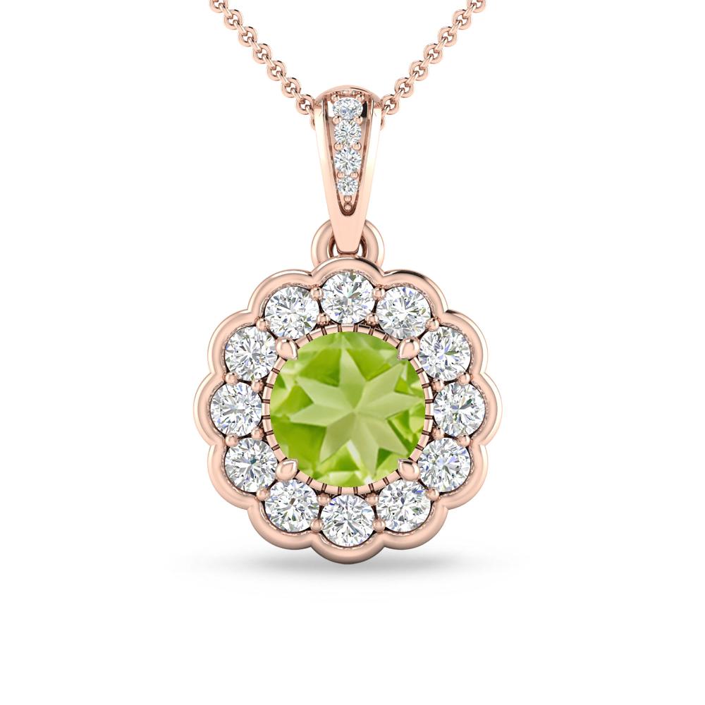 Rose Gold - Peridot