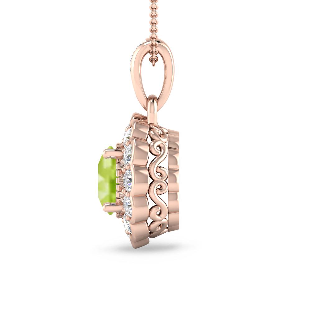 Rose Gold - Peridot