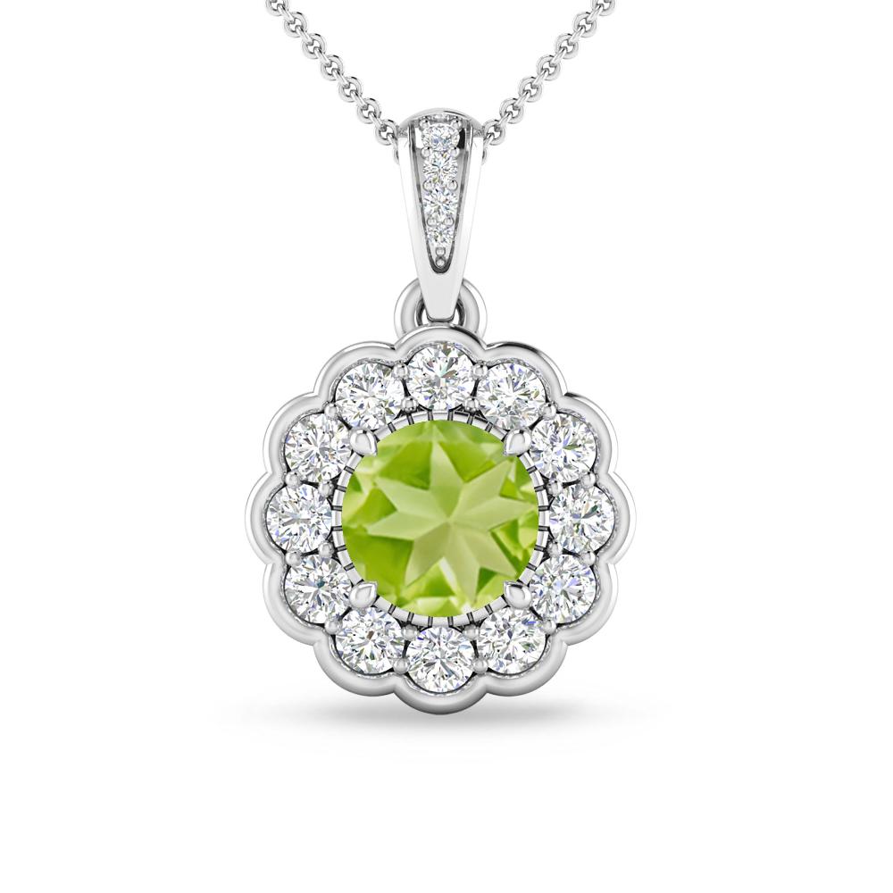 White Gold - Peridot