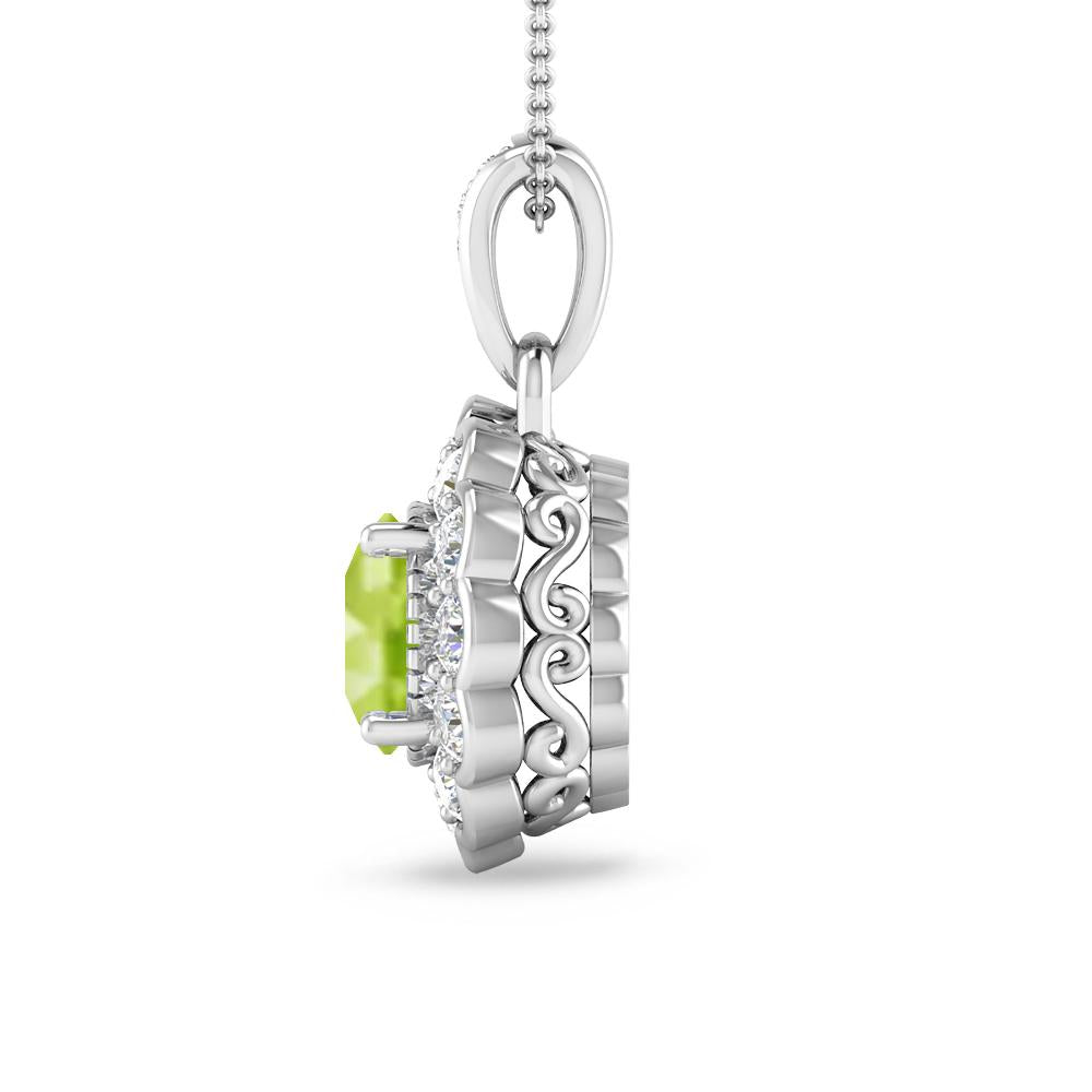 White Gold - Peridot