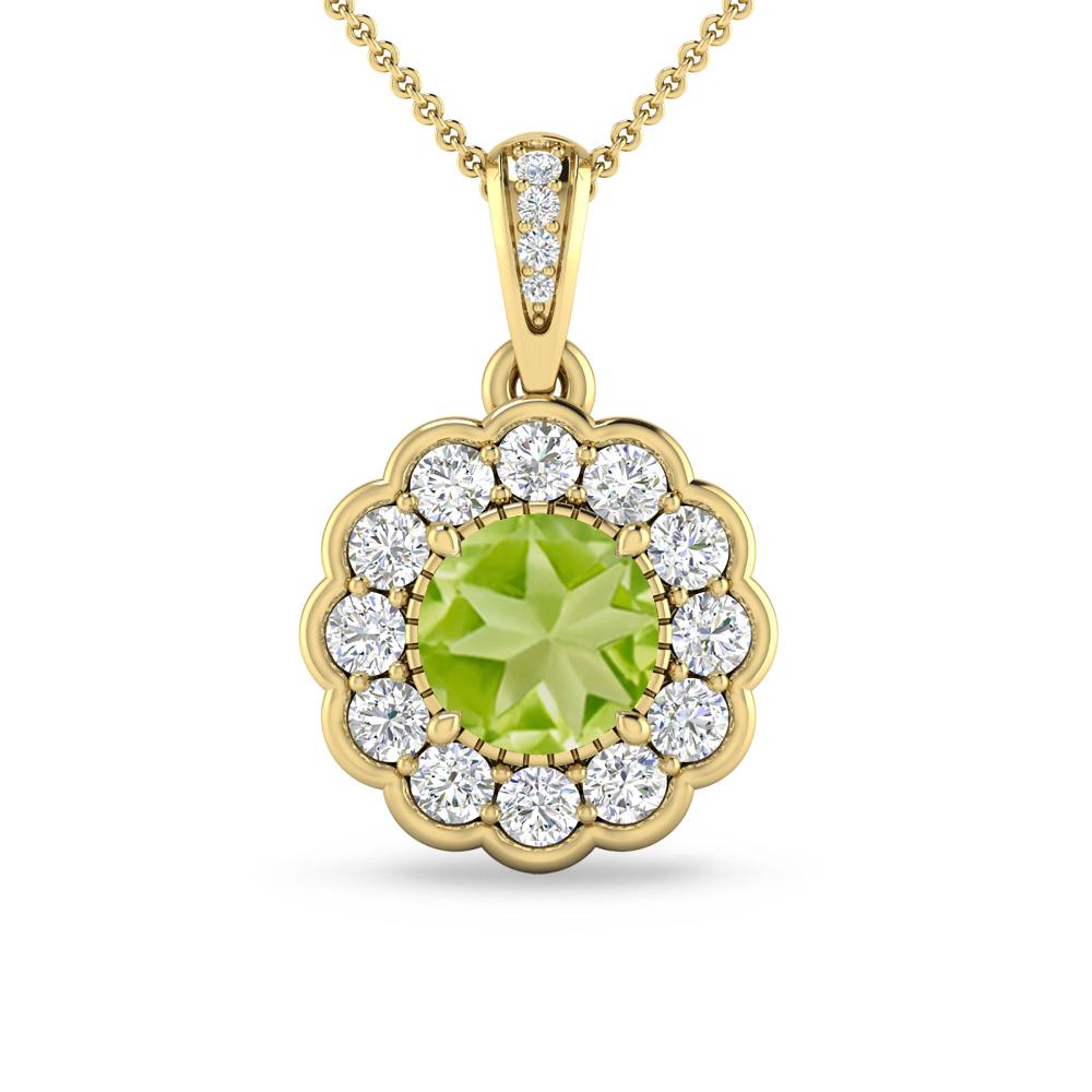 Yellow Gold - Peridot