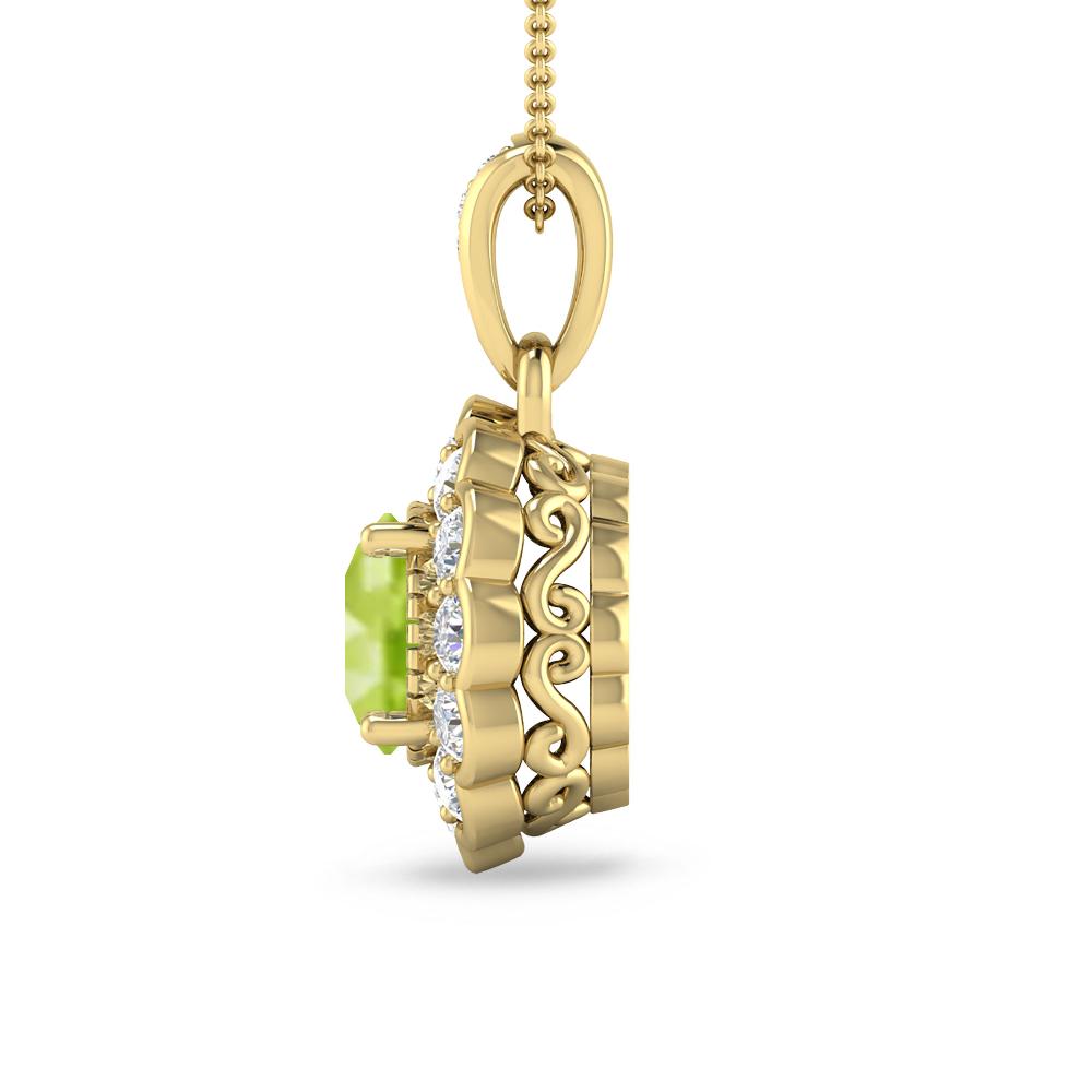 Yellow Gold - Peridot