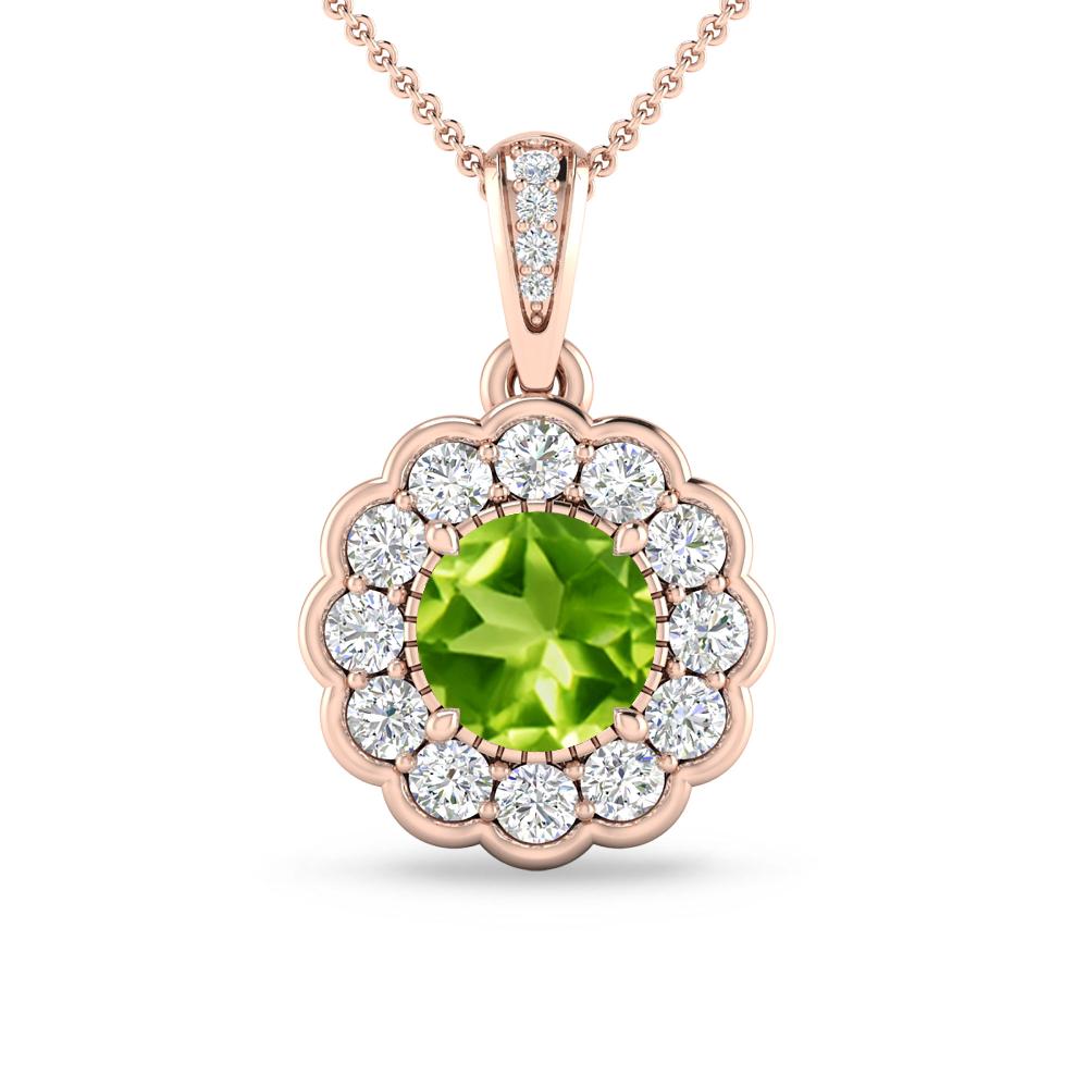 Rose Gold - Peridot