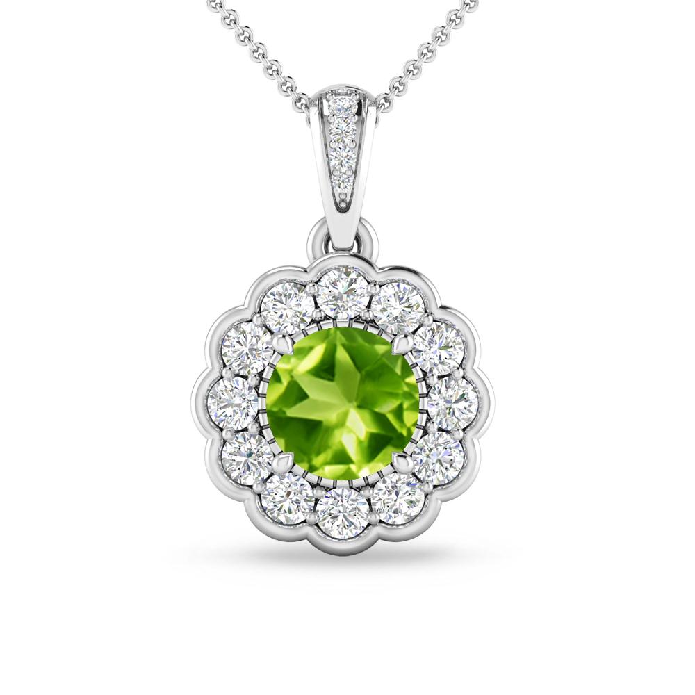 White Gold - Peridot