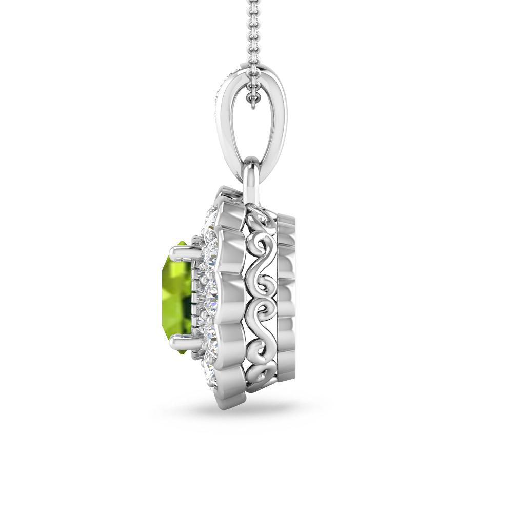 White Gold - Peridot