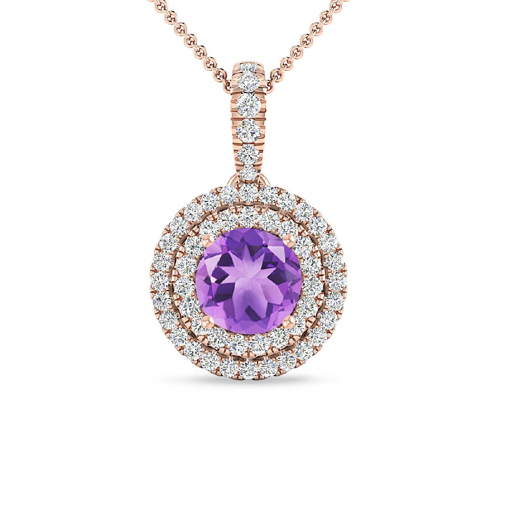 Rose Gold - Amethyst