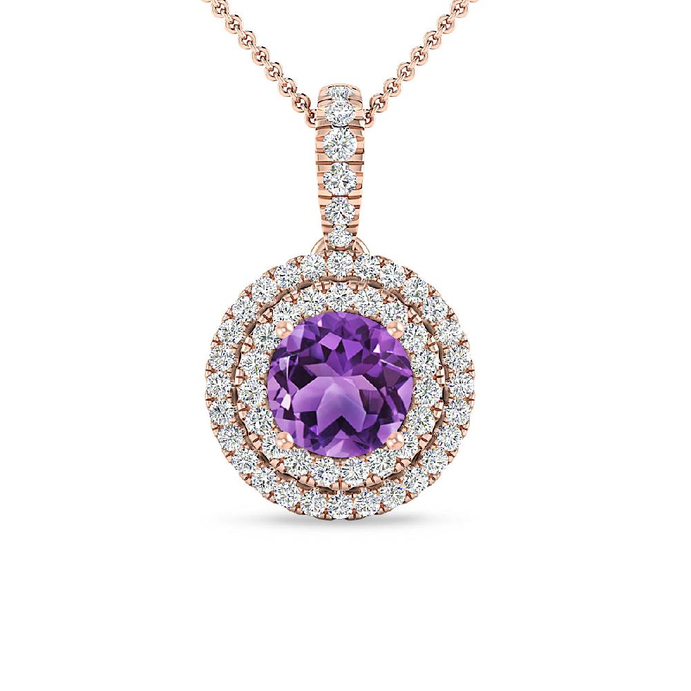 Rose Gold - Amethyst