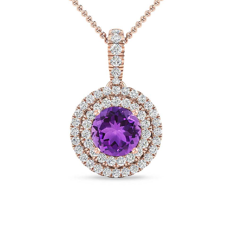 Rose Gold - Amethyst