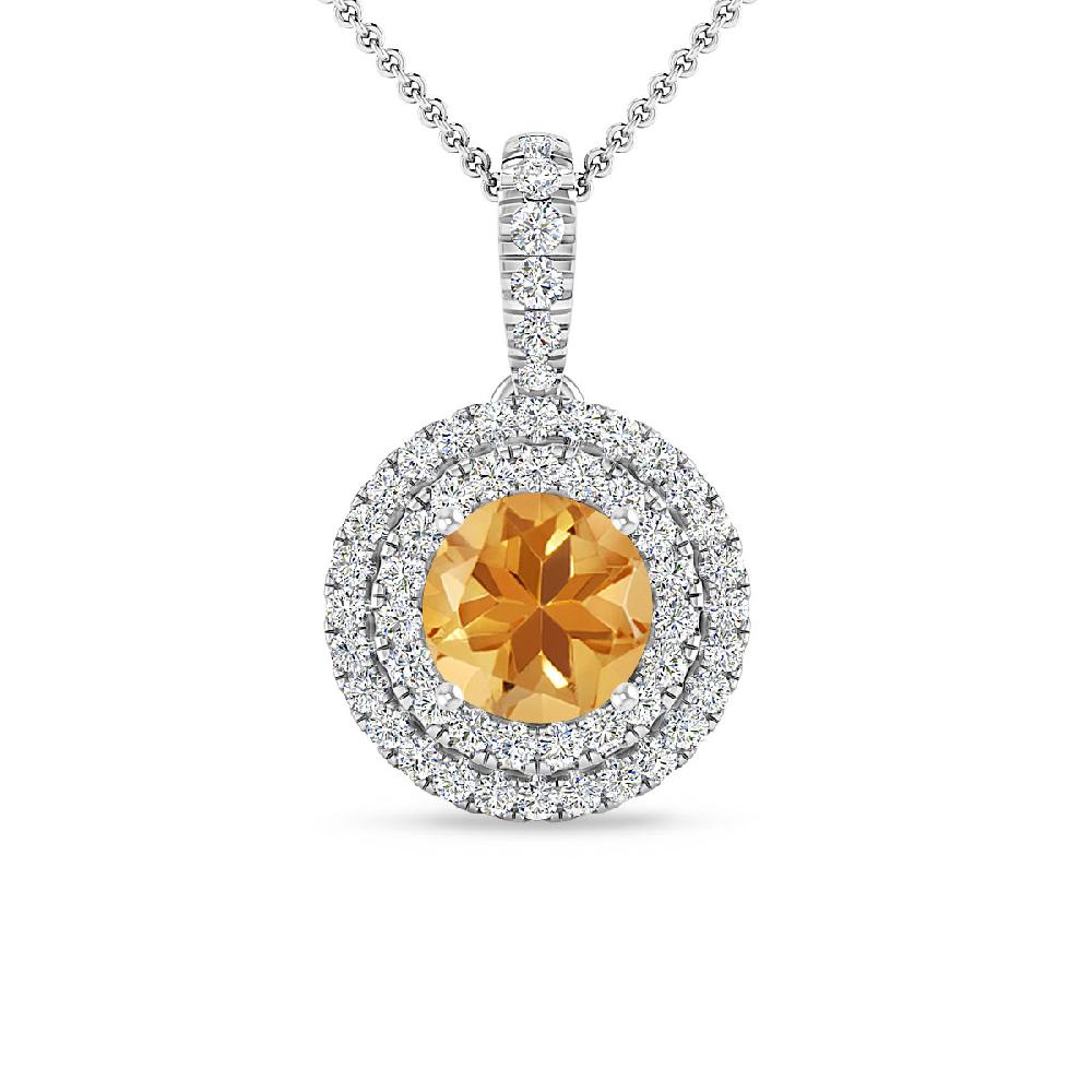 White Gold - Citrine