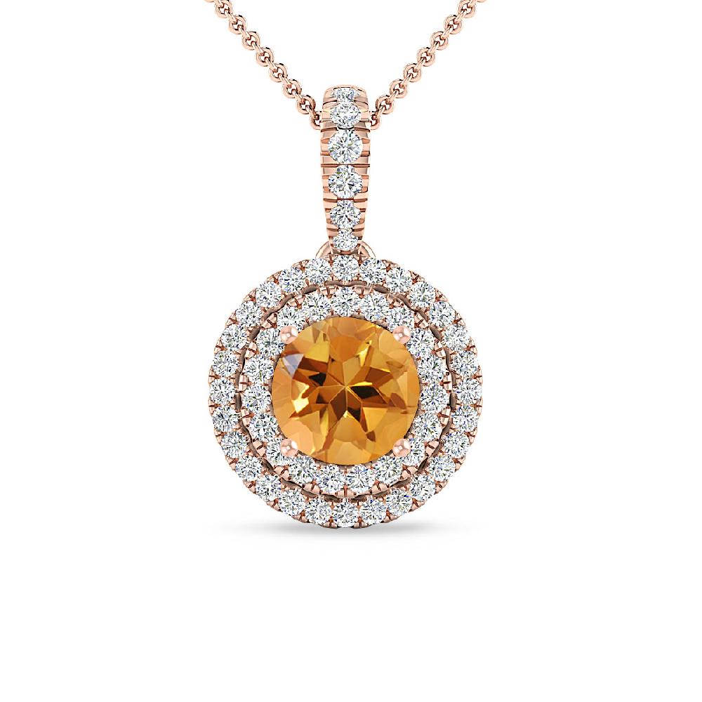 Rose Gold - Citrine