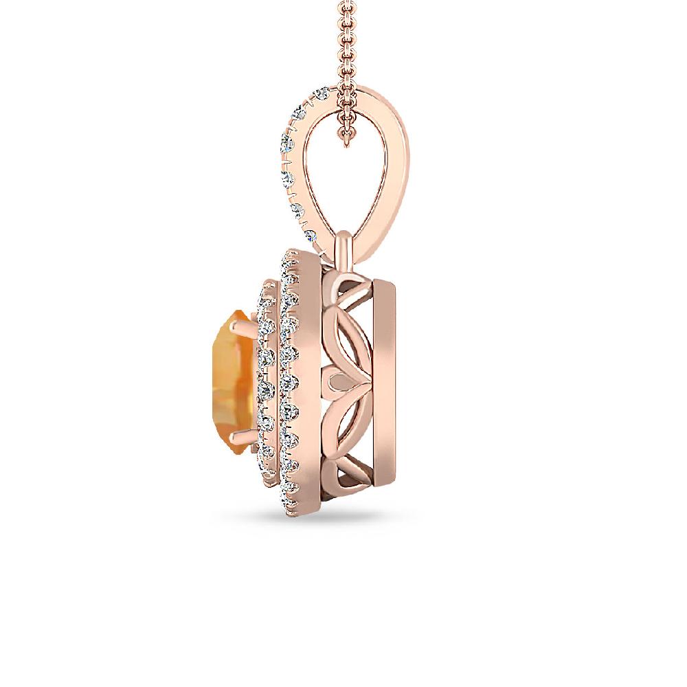Rose Gold - Citrine