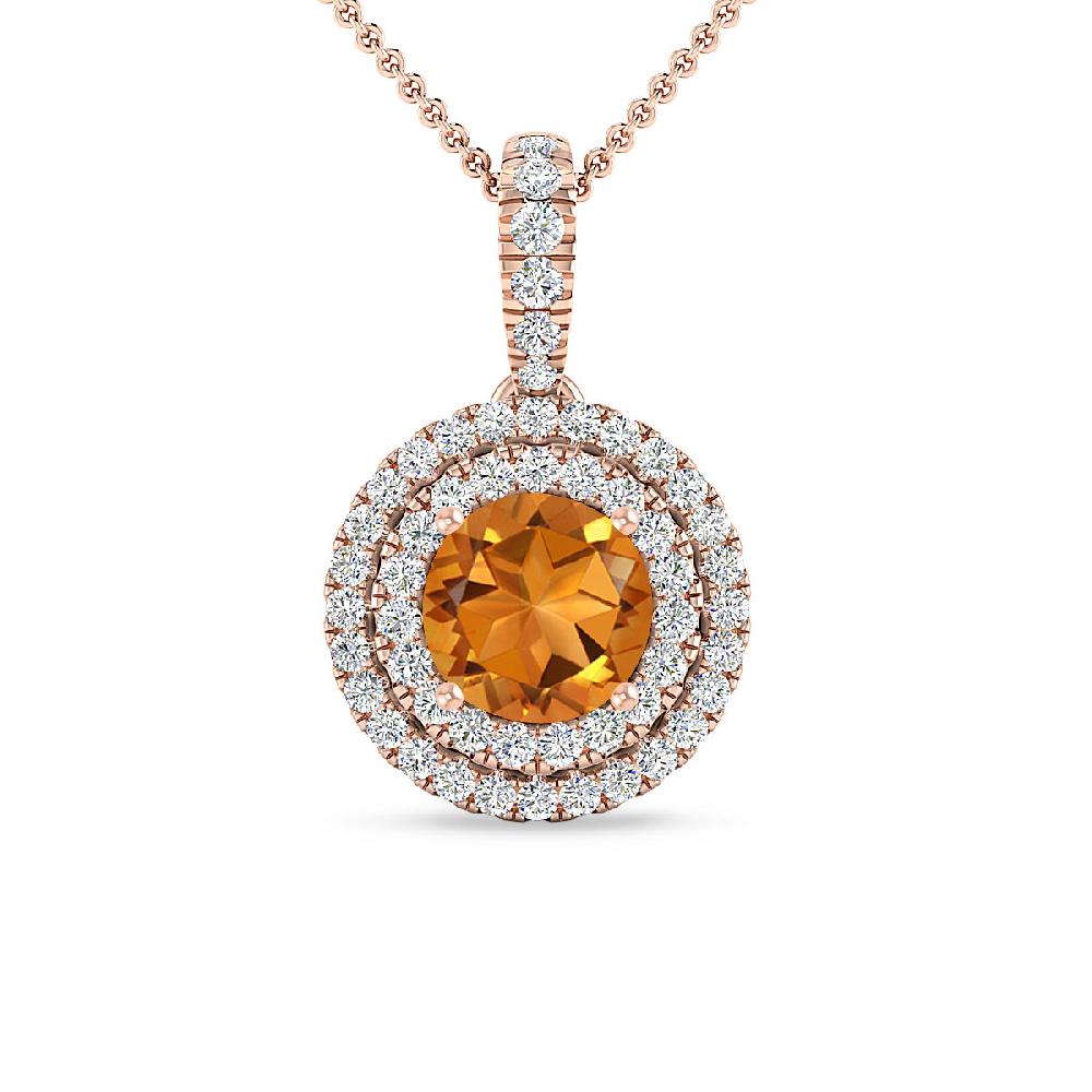 Rose Gold - Citrine