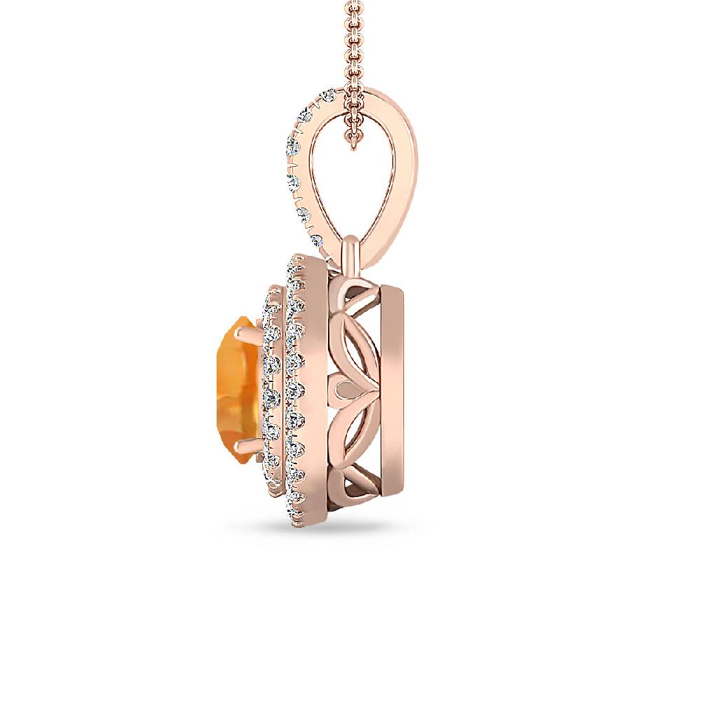 Rose Gold - Citrine