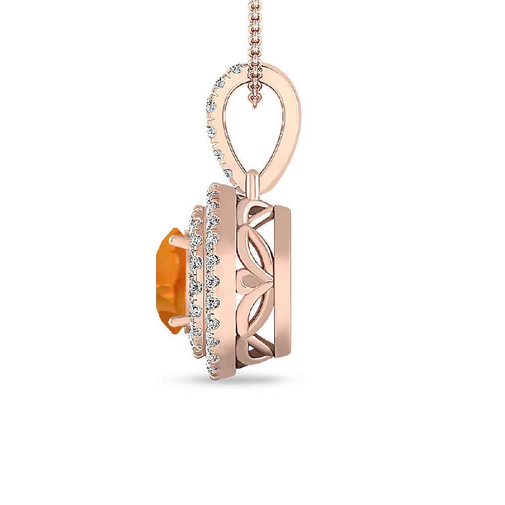 Rose Gold - Citrine