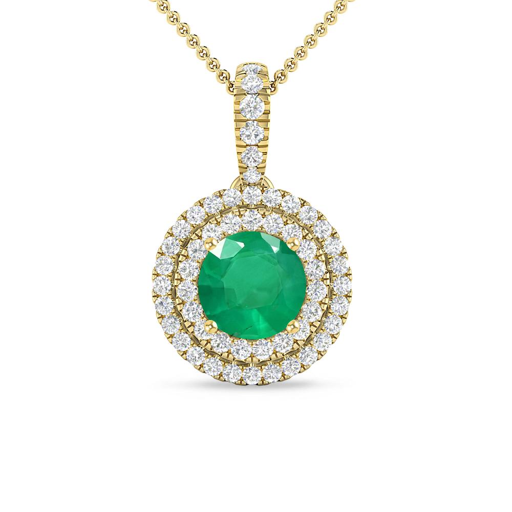 Yellow Gold - Emerald