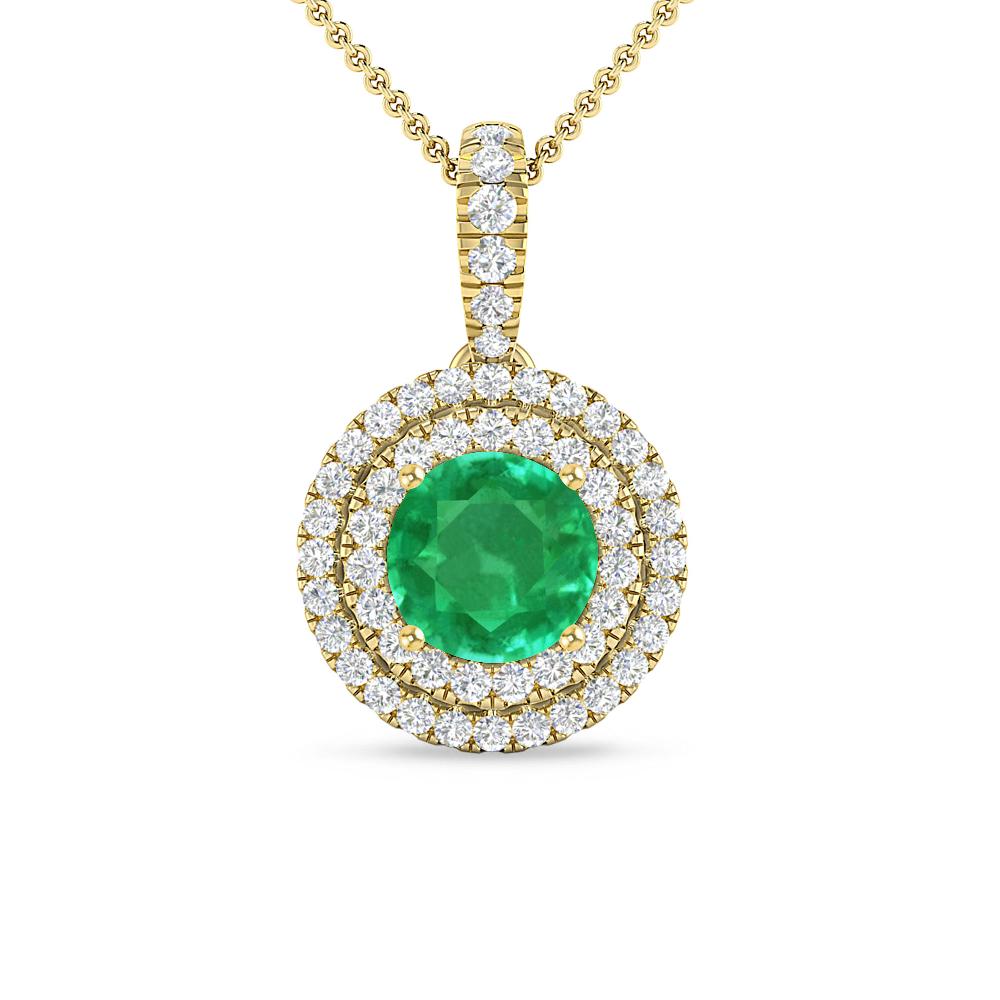 Yellow Gold - Emerald
