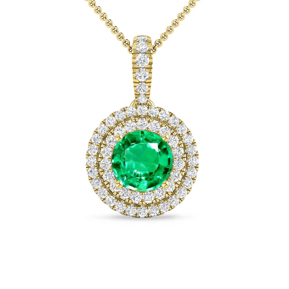 Yellow Gold - Emerald