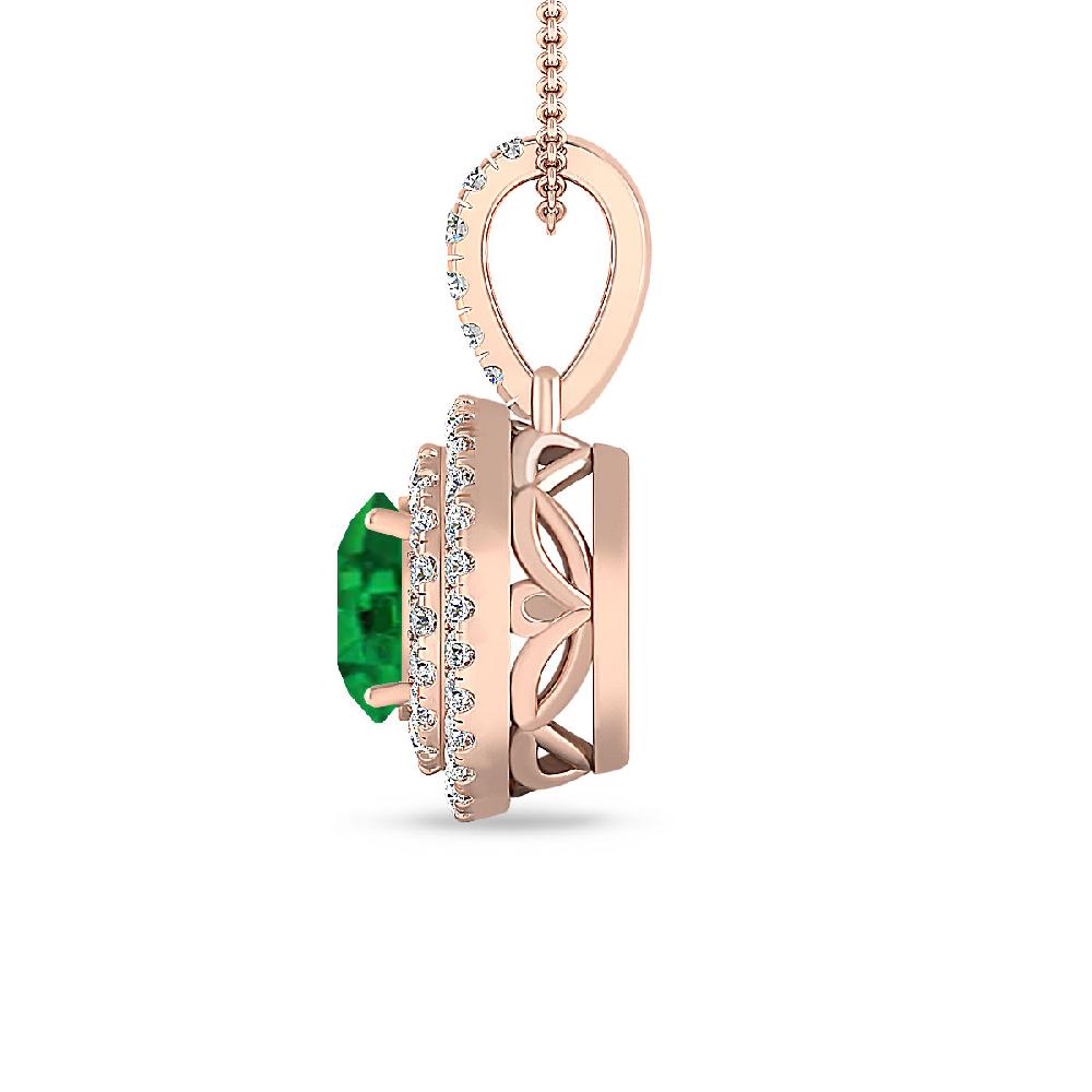 Rose Gold - Emerald