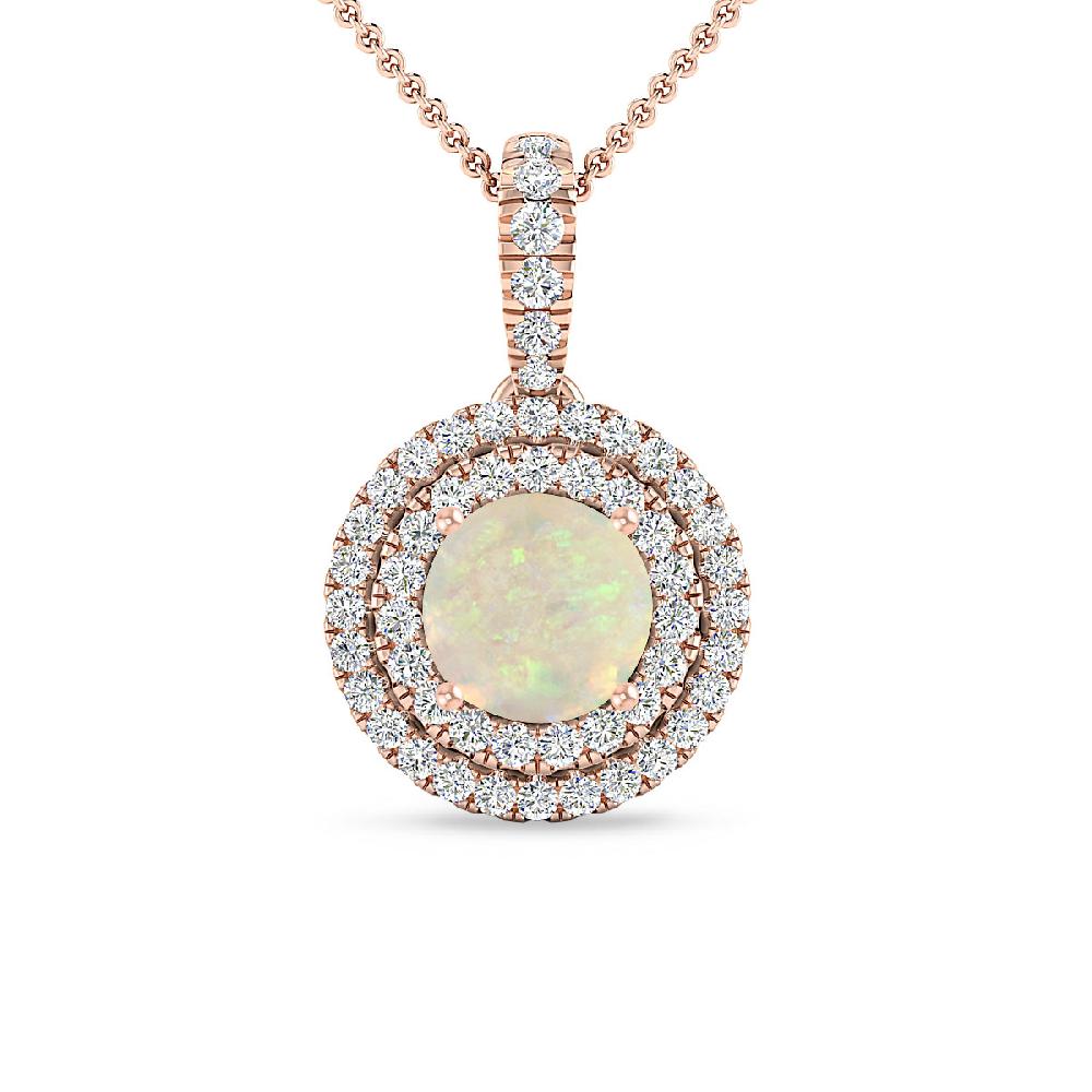 Rose Gold - Opal