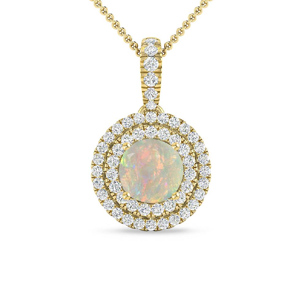 Yellow Gold - Opal