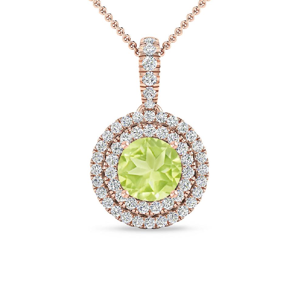 Rose Gold - Peridot