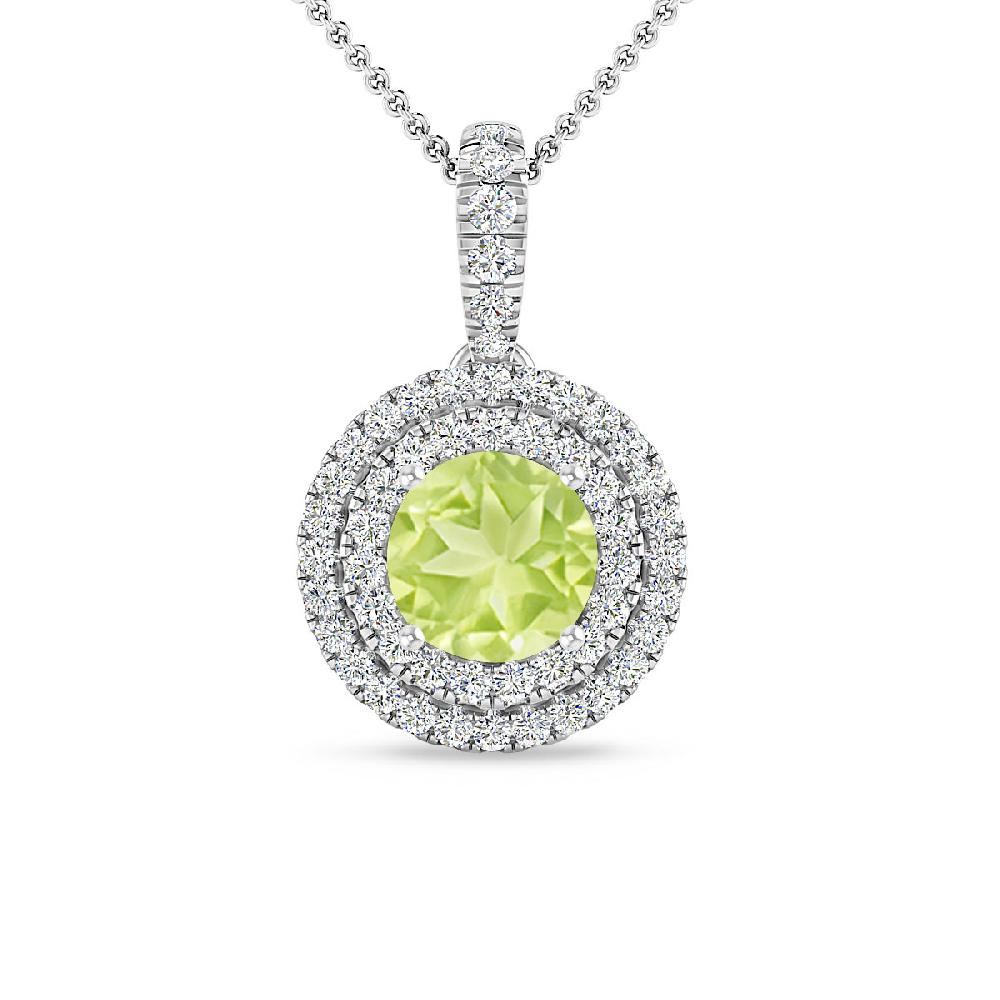 White Gold - Peridot