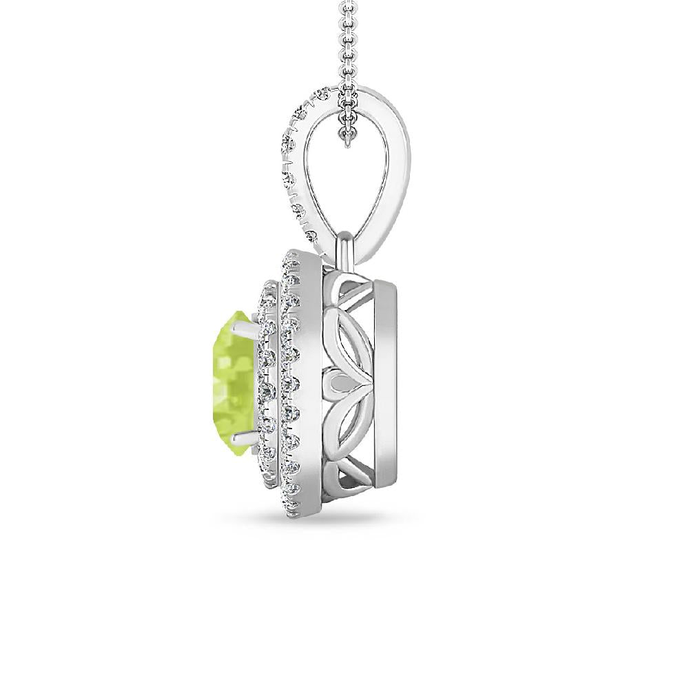 White Gold - Peridot