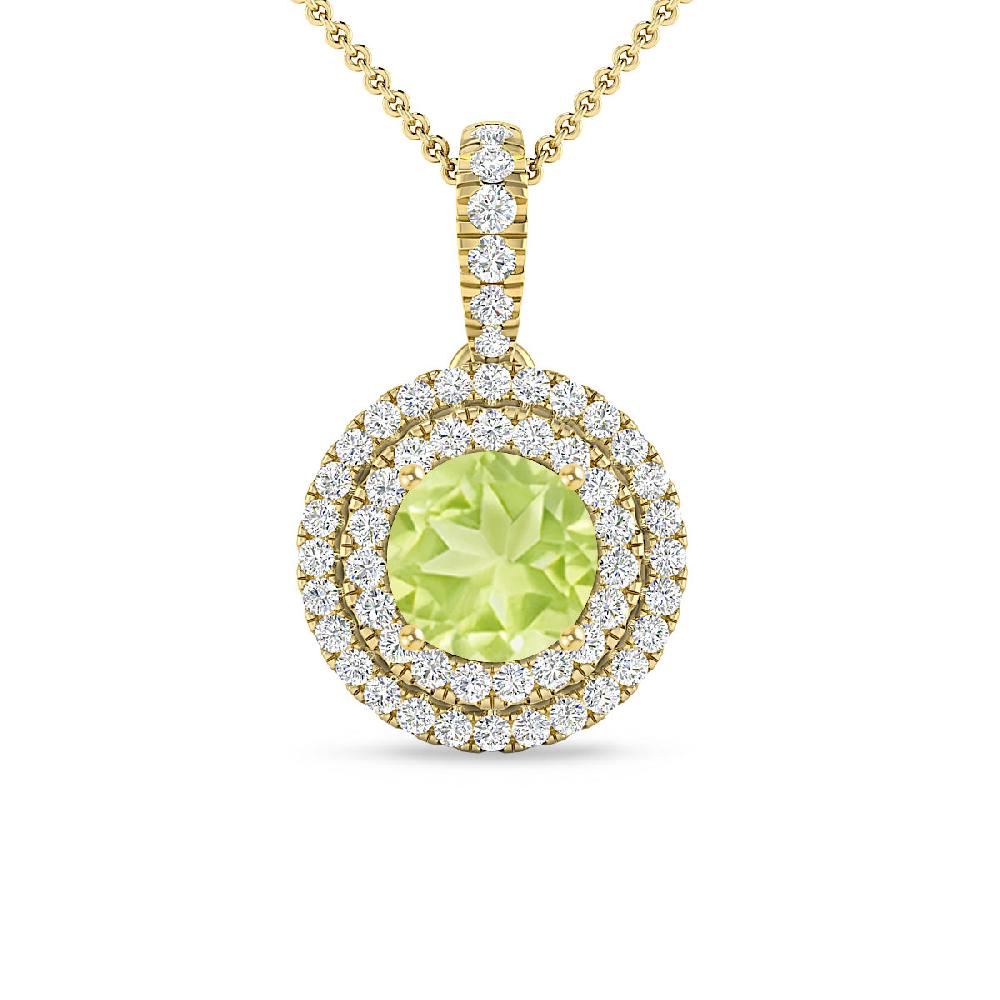 Yellow Gold - Peridot