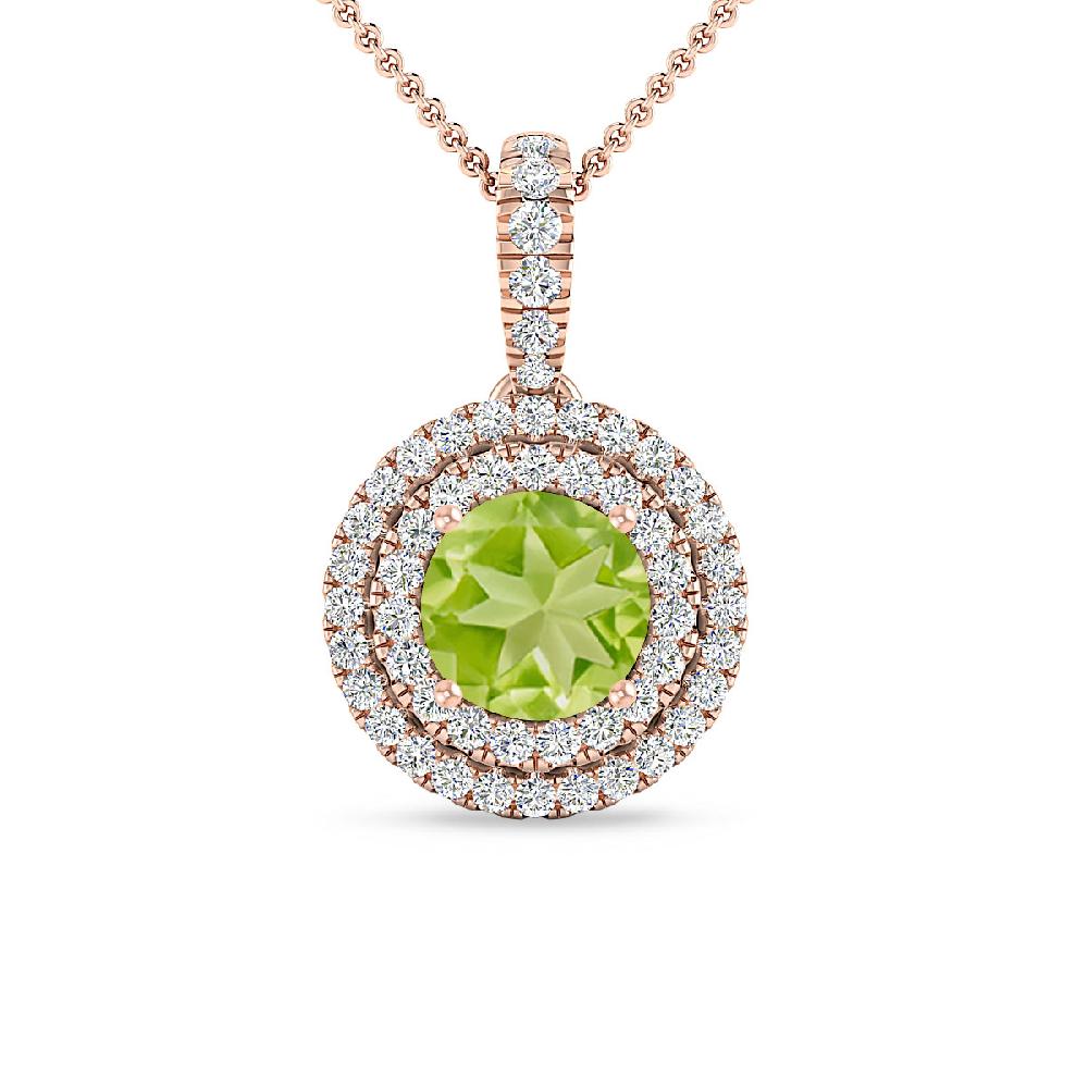 Rose Gold - Peridot