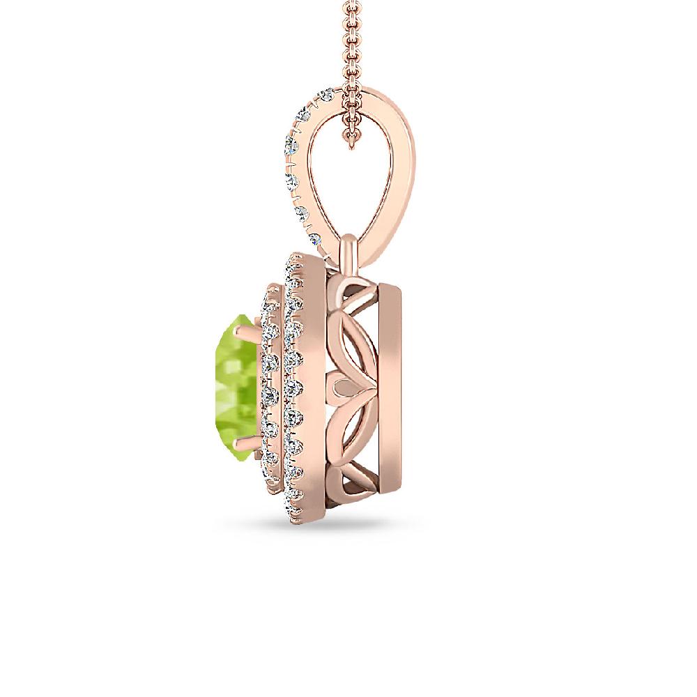 Rose Gold - Peridot