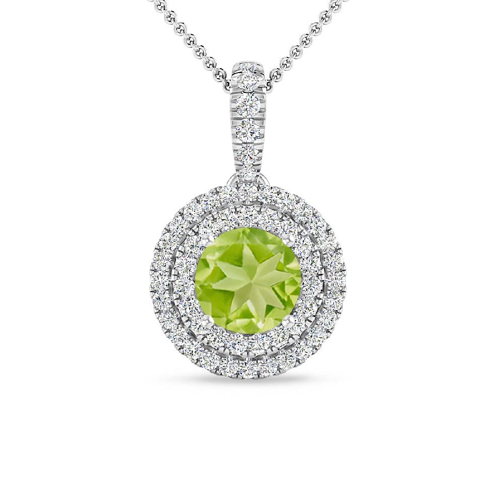 White Gold - Peridot