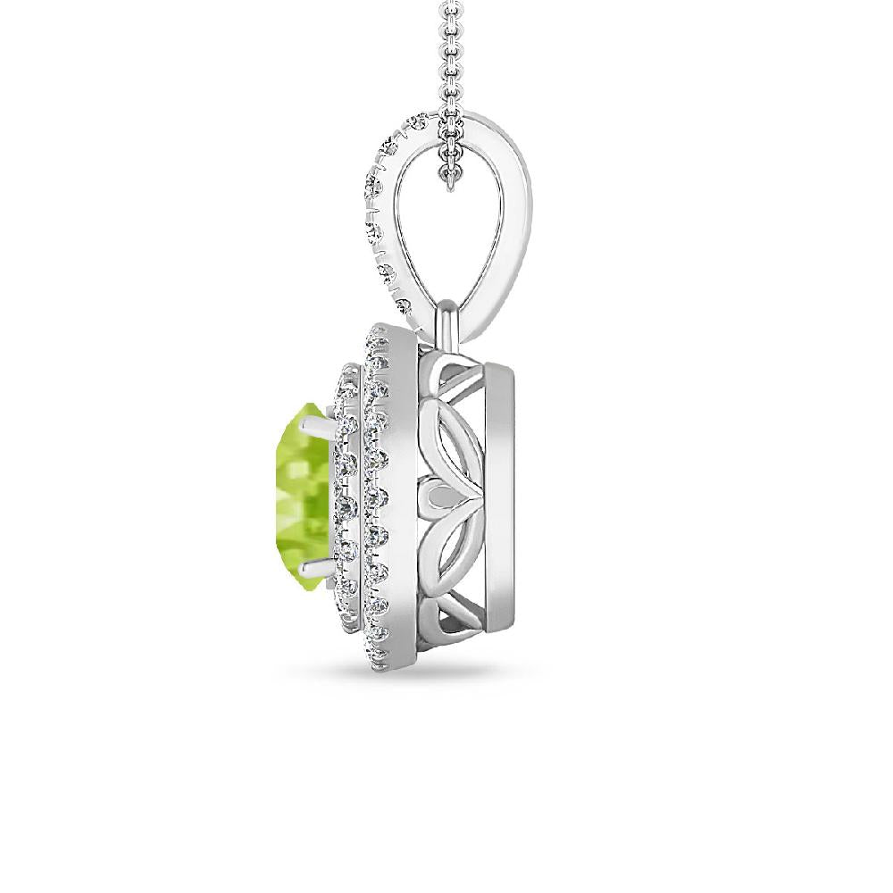 White Gold - Peridot