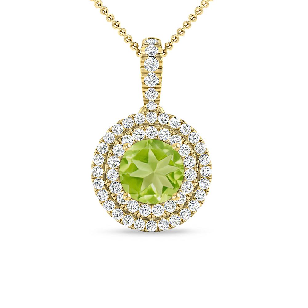 Yellow Gold - Peridot