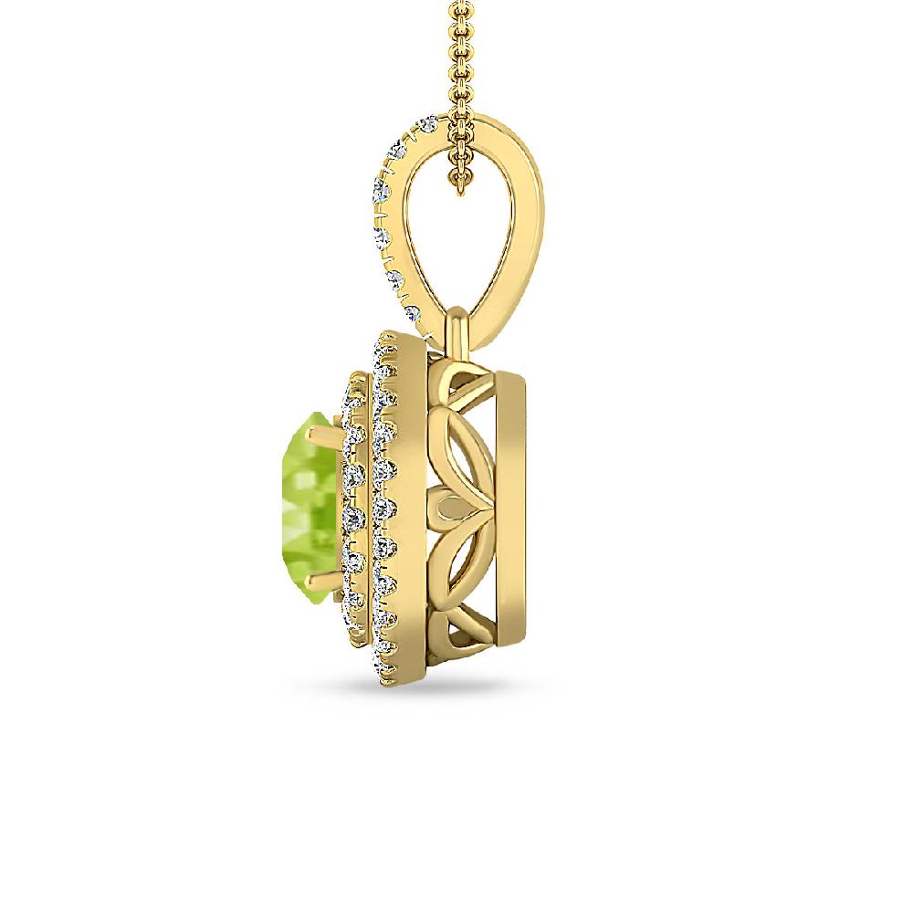 Yellow Gold - Peridot