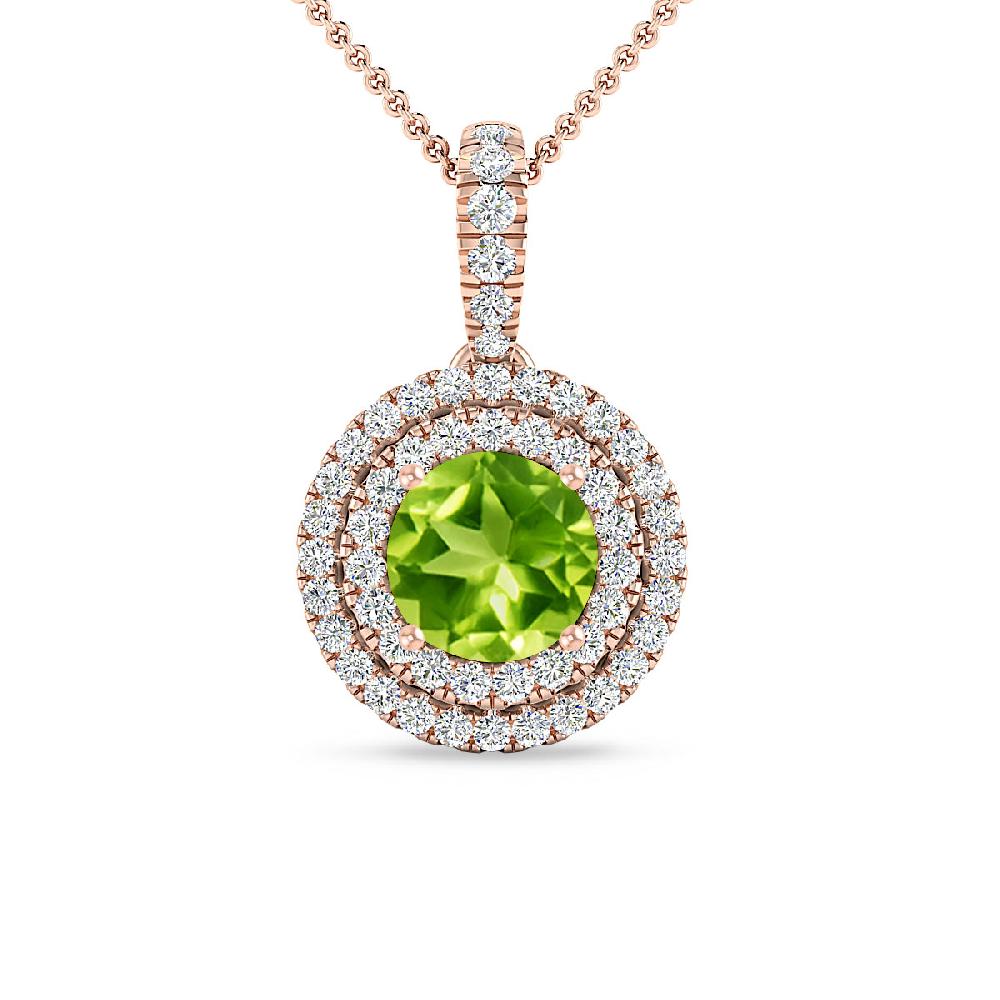 Rose Gold - Peridot