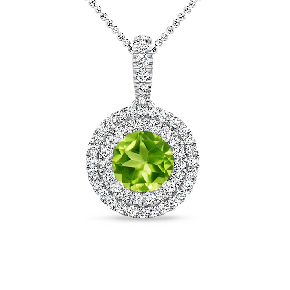 White Gold - Peridot