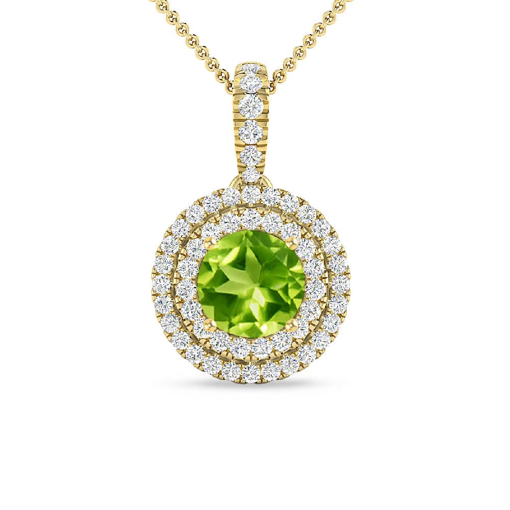 Yellow Gold - Peridot