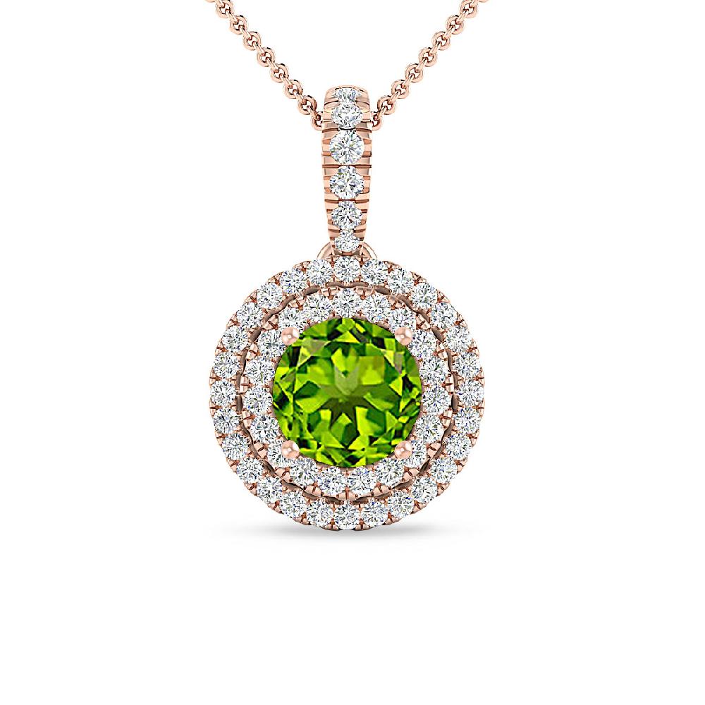 Rose Gold - Peridot