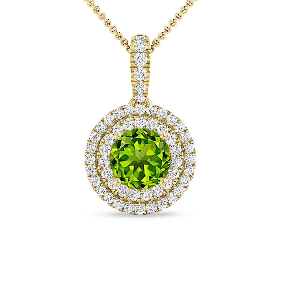 Yellow Gold - Peridot